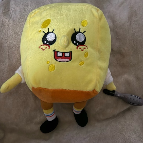 SpongeBob Squarepants Other - SpongeBob Yellow and Orange Plush Toy